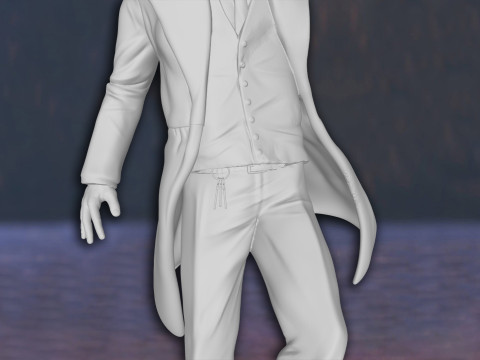 Harry Potter Argus Filch Action Figures Custom 3D Print Model 3Dプリントモデル
