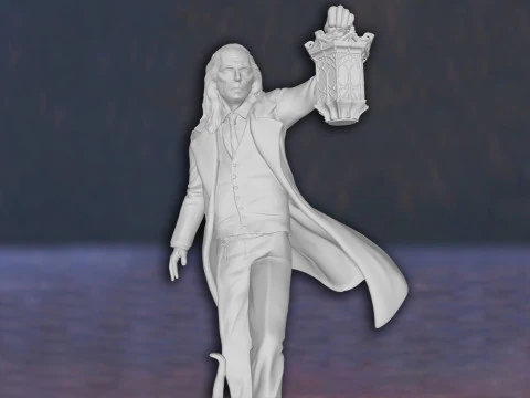 Harry Potter Argus Filch Action Figures Custom 3D Print Model 3D Print Model