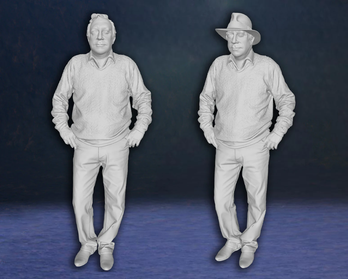 Harry Potter Arthur Weasley Action Figures Custom 3D Print Model 3D Print Model .c4d .max .obj .3ds .fbx .stl .blend