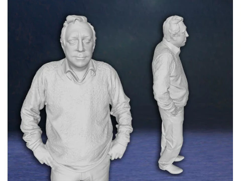 Harry Potter Arthur Weasley Action Figures Custom 3D Print Model 3D Print Model