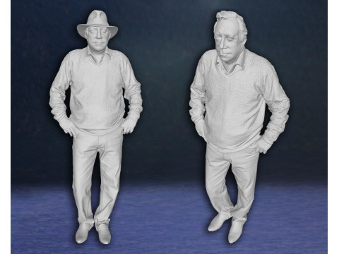 Harry Potter Arthur Weasley Action Figures Custom 3D Print Model 3Dプリントモデル