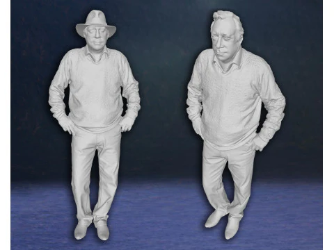 Harry Potter Arthur Weasley Action Figures Custom 3D Print Model 3D Print Model