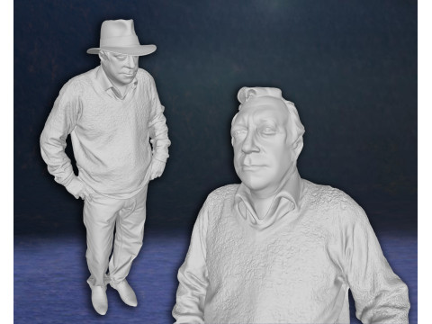 Harry Potter Arthur Weasley Action Figures Custom 3D Print Model 3Dプリントモデル