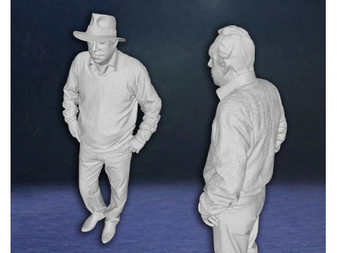 Harry Potter Arthur Weasley Action Figures Custom 3D Print Model 3D Print Model