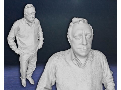 Harry Potter Arthur Weasley Action Figures Custom 3D Print Model 3Dプリントモデル