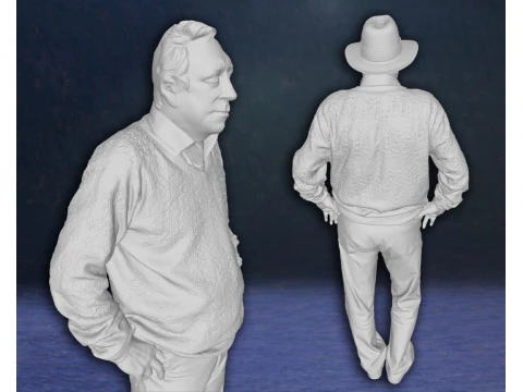 Harry Potter Arthur Weasley Action Figures Custom 3D Print Model 3D Print Model