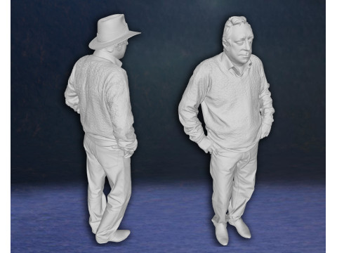 Harry Potter Arthur Weasley Action Figures Custom 3D Print Model 3Dプリントモデル