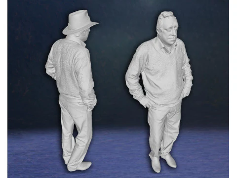 Harry Potter Arthur Weasley Action Figures Custom 3D Print Model 3D Print Model