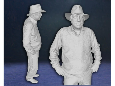 Harry Potter Arthur Weasley Action Figures Custom 3D Print Model 3D Print Model