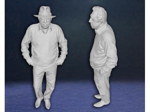 Harry Potter Arthur Weasley Action Figures Custom 3D Print Model 3Dプリントモデル