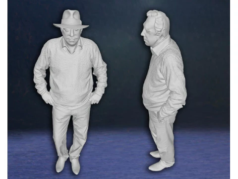Harry Potter Arthur Weasley Action Figures Custom 3D Print Model 3D Print Model