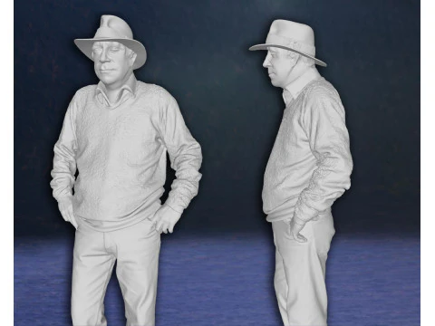 Harry Potter Arthur Weasley Action Figures Custom 3D Print Model 3D Print Model