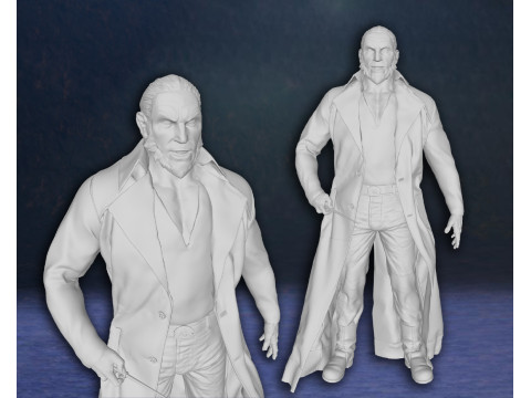 Harry Potter Fenrir Greyback Action Figures Custom 3D Print Model 3Dプリントモデル