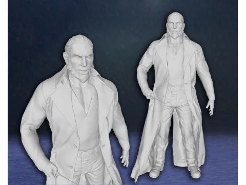 Harry Potter Fenrir Greyback Action Figures Custom 3D Print Model 3D Print Model