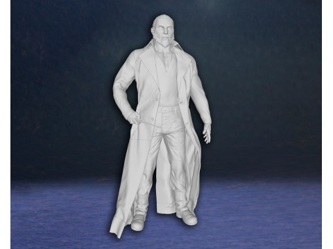 Harry Potter Fenrir Greyback Action Figures Custom 3D Print Model 3D 프린트 모델