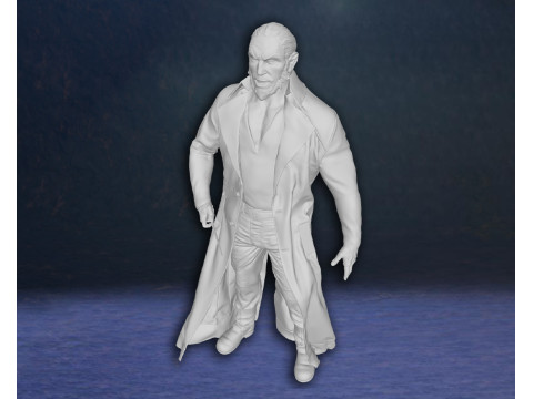 Harry Potter Fenrir Greyback Action Figures Custom 3D Print Model 3D 프린트 모델