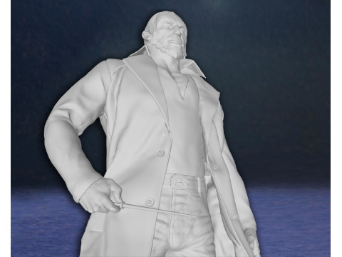 Harry Potter Fenrir Greyback Action Figures Custom 3D Print Model 3D 프린트 모델