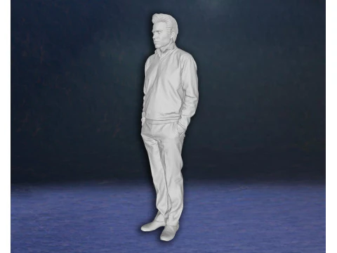 Val Kilmer Batman Bruce Wayne Action Custom 3D Print Model 3D print model 3D Print Model