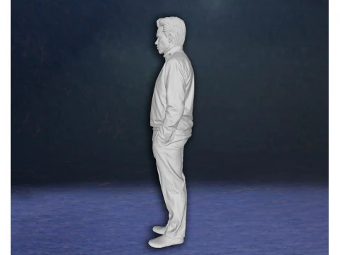 Val Kilmer Batman Bruce Wayne Action Custom 3D Print Model 3D print model 3D Print Model