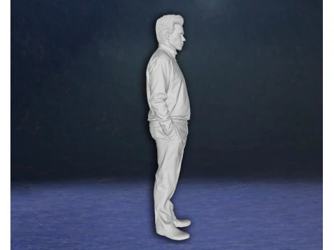 Val Kilmer Batman Bruce Wayne Action Custom 3D Print Model 3D print model 3D Print Model