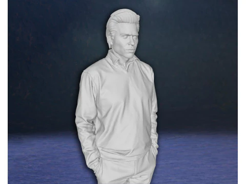 Val Kilmer Batman Bruce Wayne Action Custom 3D Print Model 3D print model 3D Print Model