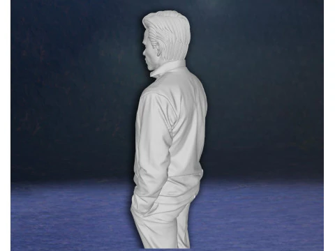 Val Kilmer Batman Bruce Wayne Action Custom 3D Print Model 3D print model 3D Print Model