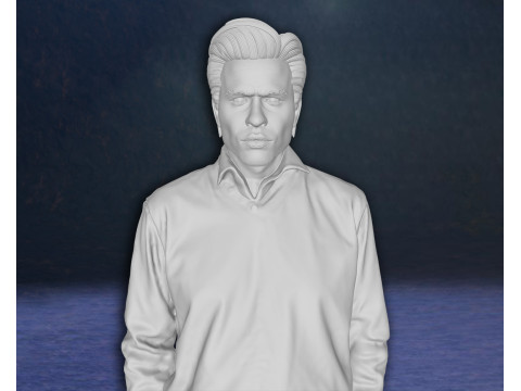 Val Kilmer Batman Bruce Wayne Action Custom 3D Print Model 3D print model 3D 打印模型