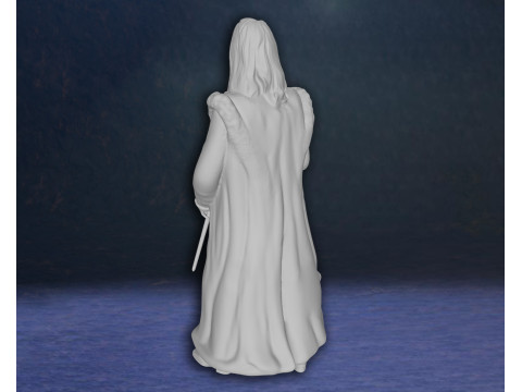 Harry Potter Lucius Malfoy Action Figure Custom 3D Print Model 3D print model 3D 打印模型