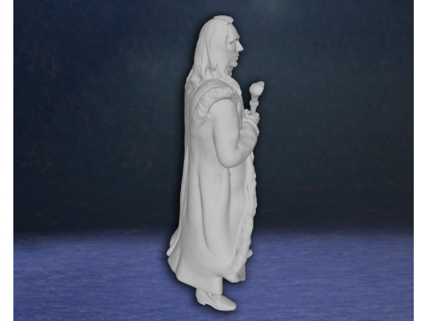 Harry Potter Lucius Malfoy Action Figure Custom 3D Print Model 3D print model 3D 打印模型