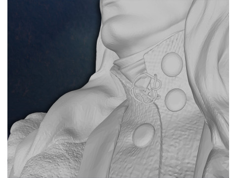 Harry Potter Lucius Malfoy Action Figure Custom 3D Print Model 3D print model 3D 打印模型