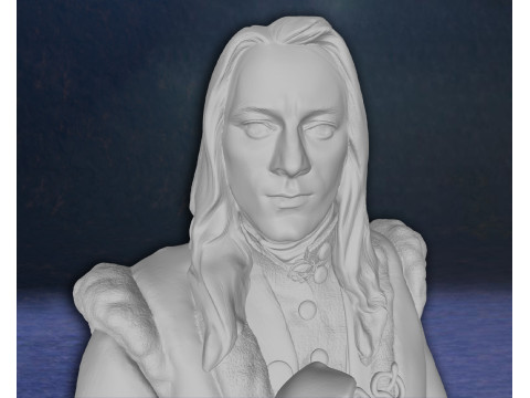Harry Potter Lucius Malfoy Action Figure Custom 3D Print Model 3D print model 3D 打印模型