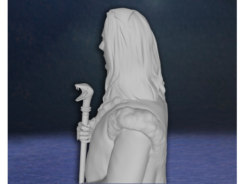 Harry Potter Lucius Malfoy Action Figure Custom 3D Print Model 3D print model 3D 打印模型