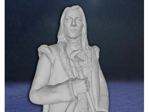 Harry Potter Lucius Malfoy Action Figure Custom 3D Print Model 3D print model 3D 打印模型