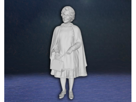 Harry Potter Dolores Umbridge Action Figure Custom 3D Print Model 3D Принт Модель