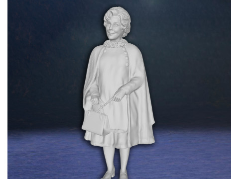 Harry Potter Dolores Umbridge Action Figure Custom 3D Print Model 3D Принт Модель