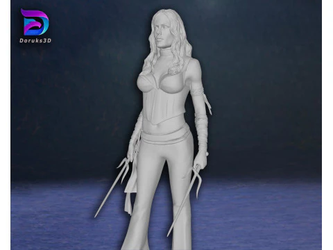 Elektra Jennifer Garner Action Figures Custom 3D Print Model 3D Print Model