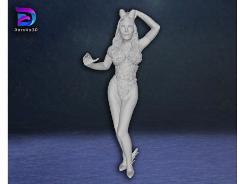 Poison Ivy Uma Thurman Action Figures Custom 3D Print Model 3D Принт Модель