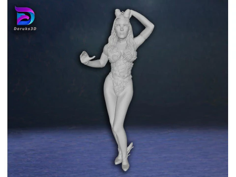 Poison Ivy Uma Thurman Action Figures modelo de impress&atilde;o 3D personalizado Modelo de Impressão 3D