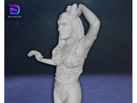 Poison Ivy Uma Thurman Action Figures Custom 3D Print Model 3D Принт Модель