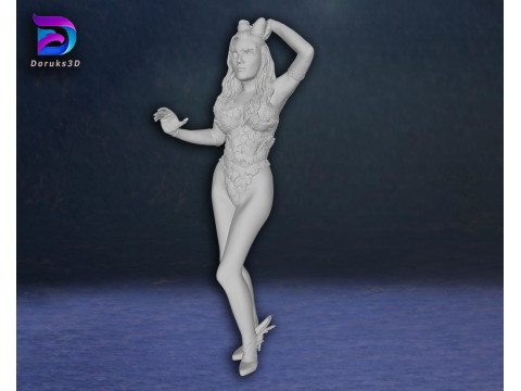 Poison Ivy Uma Thurman Action Figures Custom 3D Print Model 3D Принт Модель