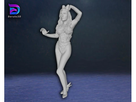 Poison Ivy Uma Thurman Action Figures modelo de impress&atilde;o 3D personalizado Modelo de Impressão 3D