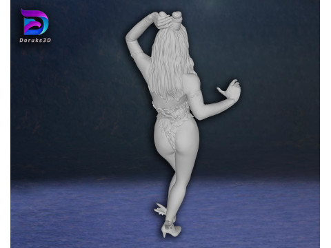 Poison Ivy Uma Thurman Action Figures Custom 3D Print Model 3D Принт Модель