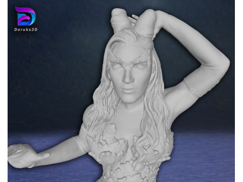 Poison Ivy Uma Thurman Action Figures Custom 3D Print Model 3D Принт Модель