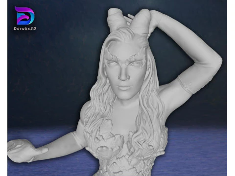 Poison Ivy Uma Thurman Action Figures modelo de impress&atilde;o 3D personalizado Modelo de Impressão 3D