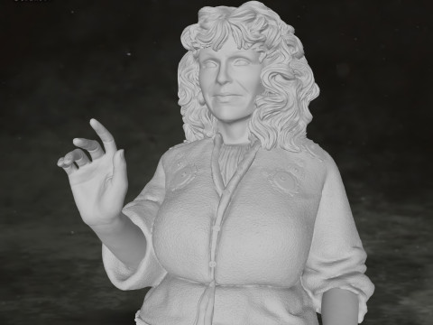 Molly Weasley Harry potter Action Figures Custom 3D Print Model 3D-printmodel