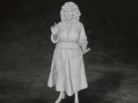 Molly Weasley Harry potter Action Figures Custom 3D Print Model 3D-printmodel