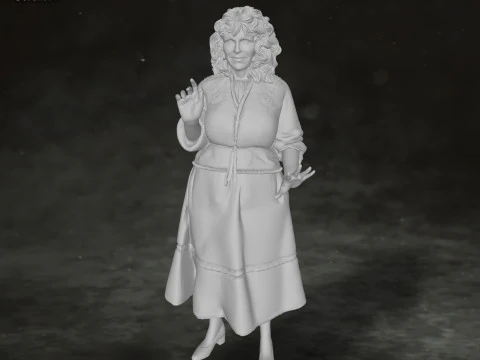 Molly Weasley Harry Potter Figurines d'action Mod&egrave;le d'impression 3D personnalis&eacute; Modèles 3D en vedette