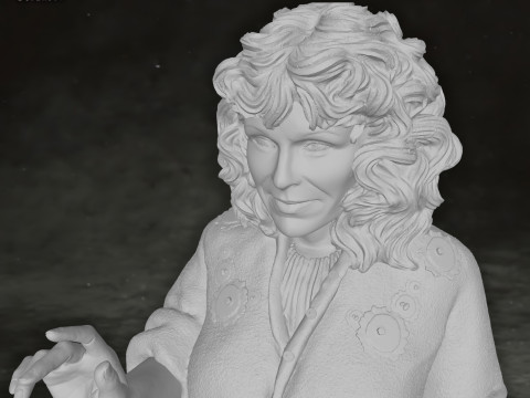 Molly Weasley Harry potter Action Figures Custom 3D Print Model 3D-printmodel