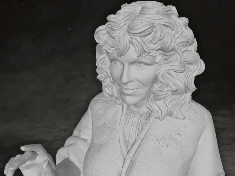 Molly Weasley Harry Potter Figurines d'action Mod&egrave;le d'impression 3D personnalis&eacute; Modèles 3D en vedette