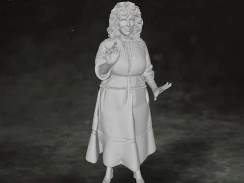 Molly Weasley Harry Potter Figurines d'action Mod&egrave;le d'impression 3D personnalis&eacute; Modèles 3D en vedette